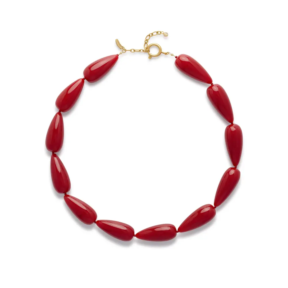Le Veer MUSE NECKLACE - RED
