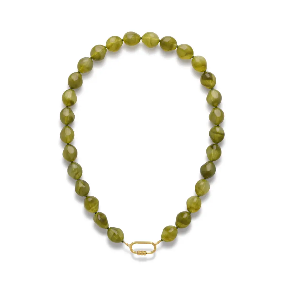Le Veer MYSTIC FOREST NECKLACE - GREEN