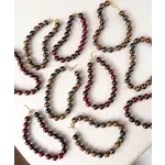 Le Veer NOVA NECKLACE - CHOCOLATE BROWN