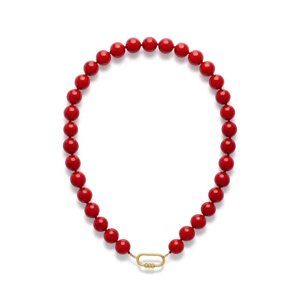 Le Veer BOLD NECKLACE - RED