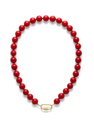 Le Veer BOLD NECKLACE - RED