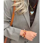 Le Veer DESERT STONE BRACELET - BROWN
