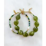 Le Veer HULA BRACELET - GREEN