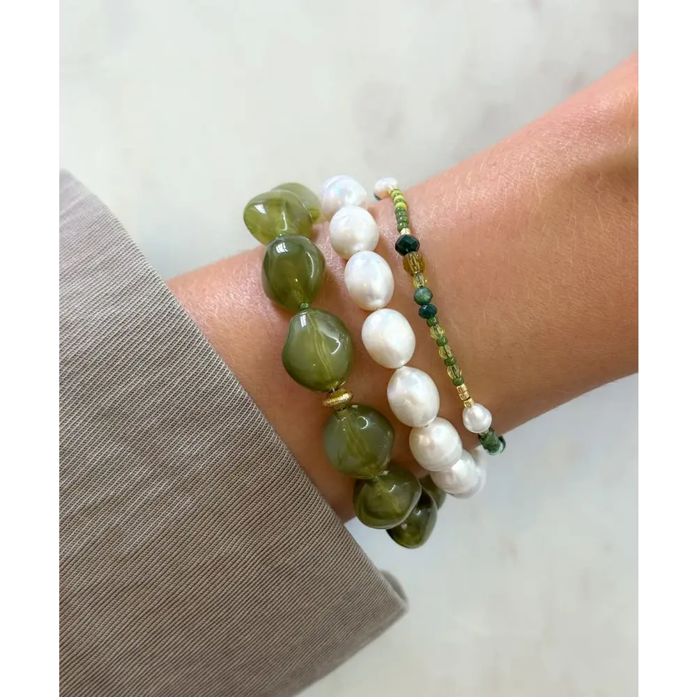 Le Veer MYSTIC FOREST BRACELET - GREEN