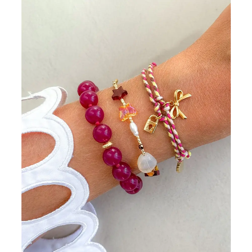 Le Veer CERISE CHIC BRACELET - RED