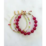 Le Veer CERISE CHIC BRACELET - RED
