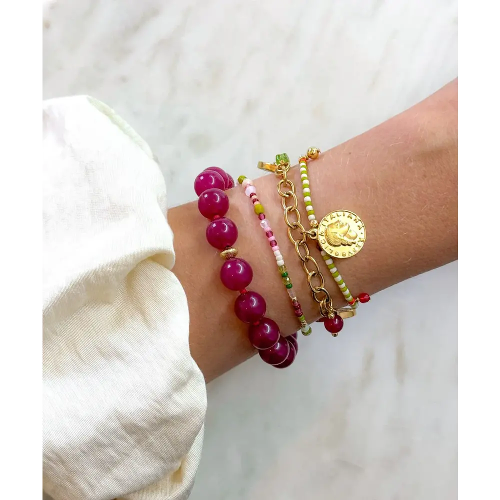 Le Veer CERISE CHIC BRACELET - RED