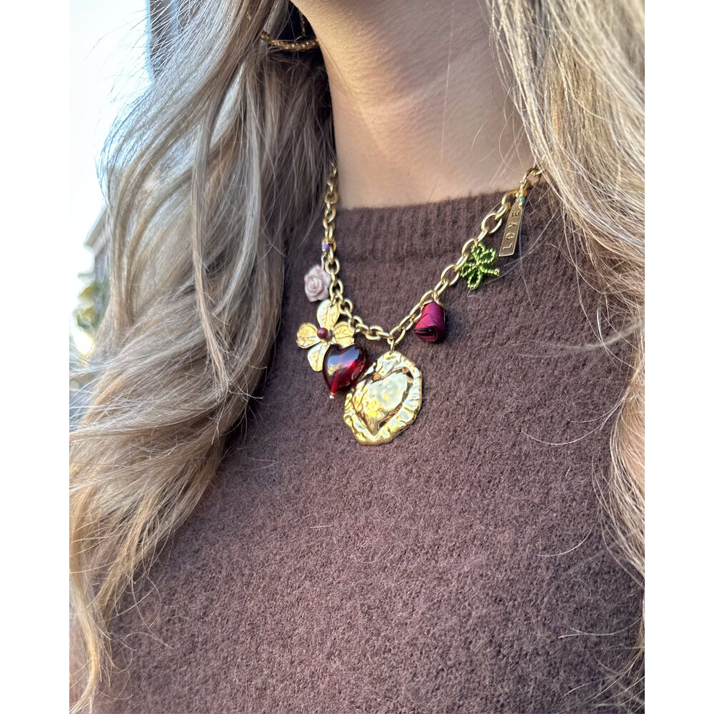 By Jam KATE NECKLACE - COIN/GOLD
