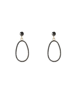 Day & Eve MOOS EARRING - BLACK