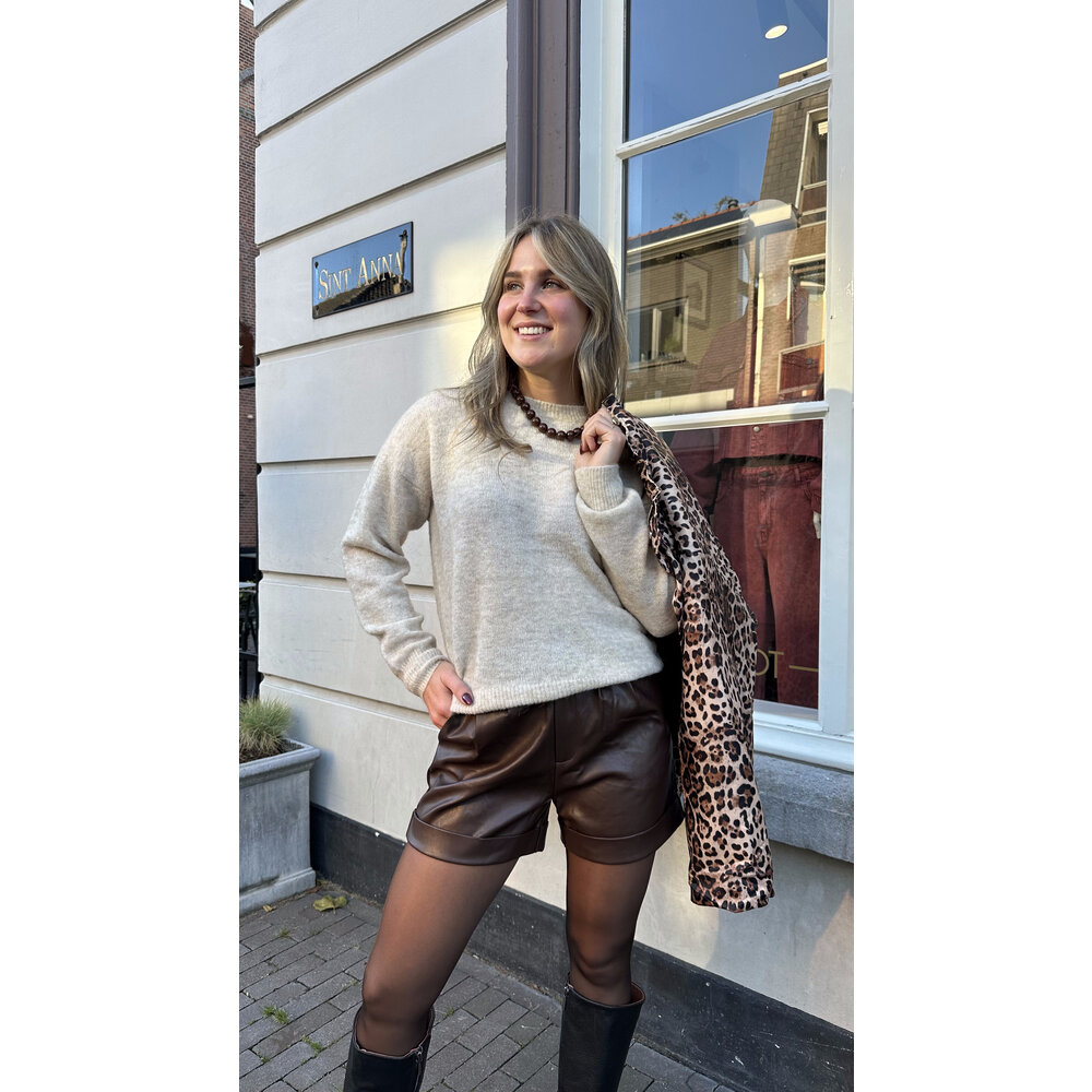 LOTZ & LOT VEER SHORT - BROWN