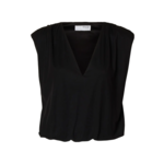 Selected Femme MIRA SS TOP - BLACK