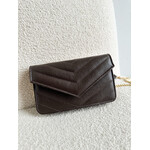 LOTZ & LOT LAURIE CLASSIC GRAIN BAG - DARK BROWN