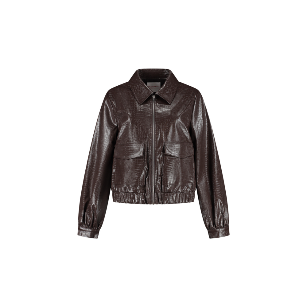 Studio Amaya LARA JACKET - BROWN