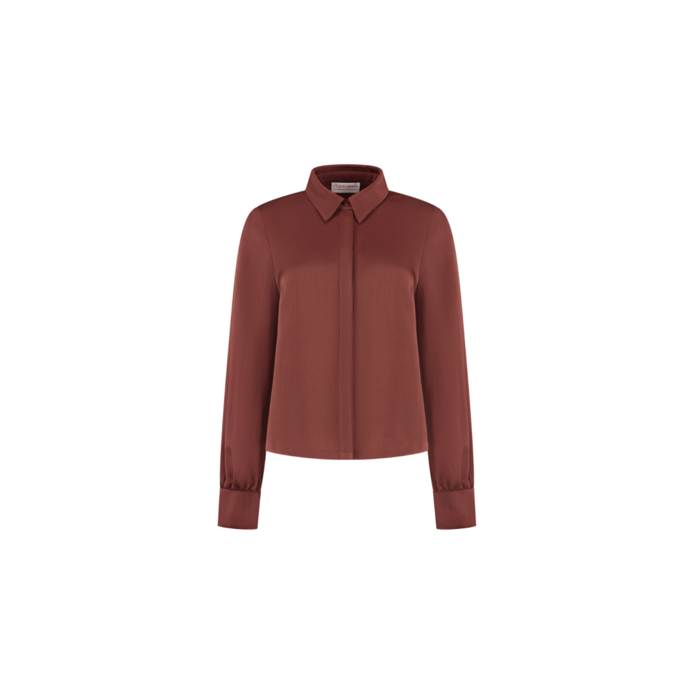 Studio Amaya MONTANA BLOUSE - ORANGE