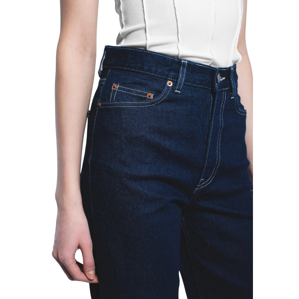 DRDENIM ECHO STRAIGHT LEG - BAY RINSE CONTRAST