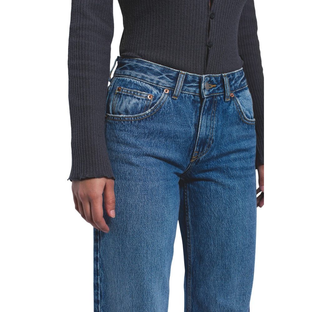 DRDENIM RHUE WIDE LEG - STREAM MID USED