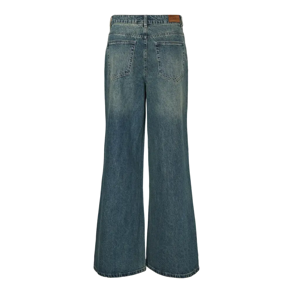 YAS SIVA HMW WIDE JEANS - MEDIUM BLUE
