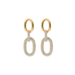 MIDNIGHT OVAL EARRINGS - STRASS/GOLD My Jewellery MIDNIGHT OVAL EARRINGS - STRASS/GOLD