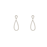 FIVA STRASS EARRINGS - GOLD/GREY Day & Eve FIVA STRASS EARRINGS - GOLD/GREY