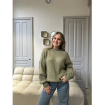 AMY SWEATER - OLIVE GREEN LOTZ & LOT AMY SWEATER - OLIVE GREEN