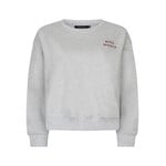 ROLL WITH IT SWEATER - GREY MELANGE Ydence ROLL WITH IT SWEATER - GREY MELANGE