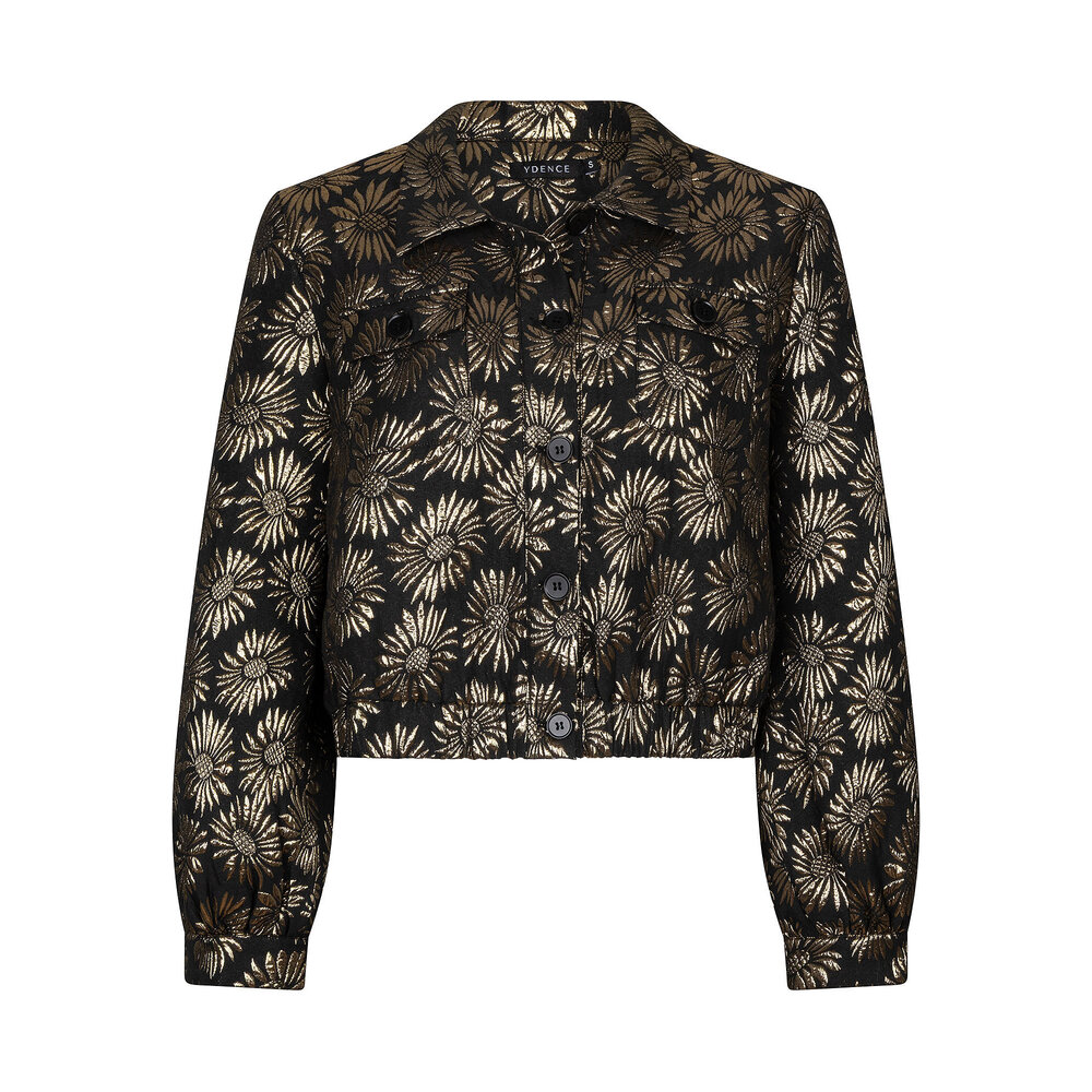 FLORIA JACKET - GOLD Ydence FLORIA JACKET - GOLD