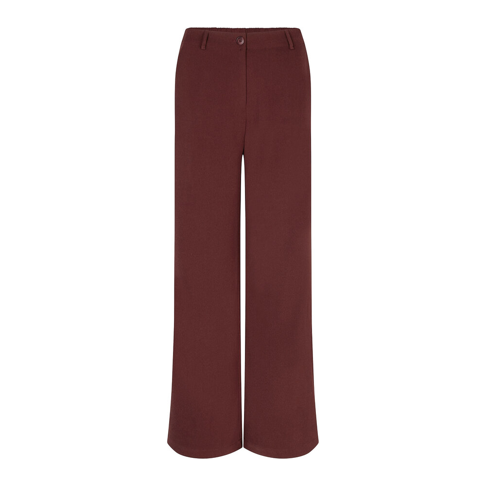 SOLANGE PANTS - BROWN Ydence SOLANGE PANTS - BROWN