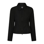 BERTHA STRUCTURE BLOUSE - BLACK Neo Noir BERTHA STRUCTURE BLOUSE - BLACK