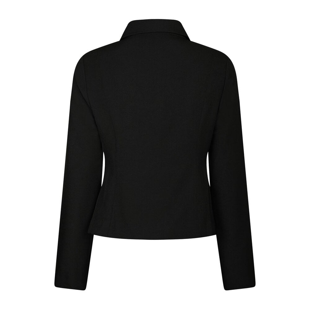 BERTHA STRUCTURE BLOUSE - BLACK Neo Noir BERTHA STRUCTURE BLOUSE - BLACK