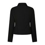 BERTHA STRUCTURE BLOUSE - BLACK Neo Noir BERTHA STRUCTURE BLOUSE - BLACK