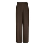 EMMET STRUCTURE PANTS - DARK BROWN Neo Noir EMMET STRUCTURE PANTS - DARK BROWN