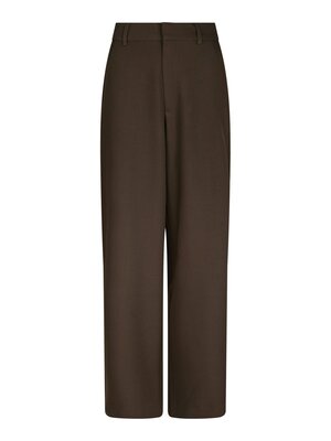 Neo Noir EMMET STRUCTURE PANTS - DARK BROWN