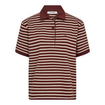 HAYES POLO TEE - WINERED co'couture HAYES POLO TEE - WINERED