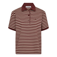 HAYES POLO TEE - WINERED