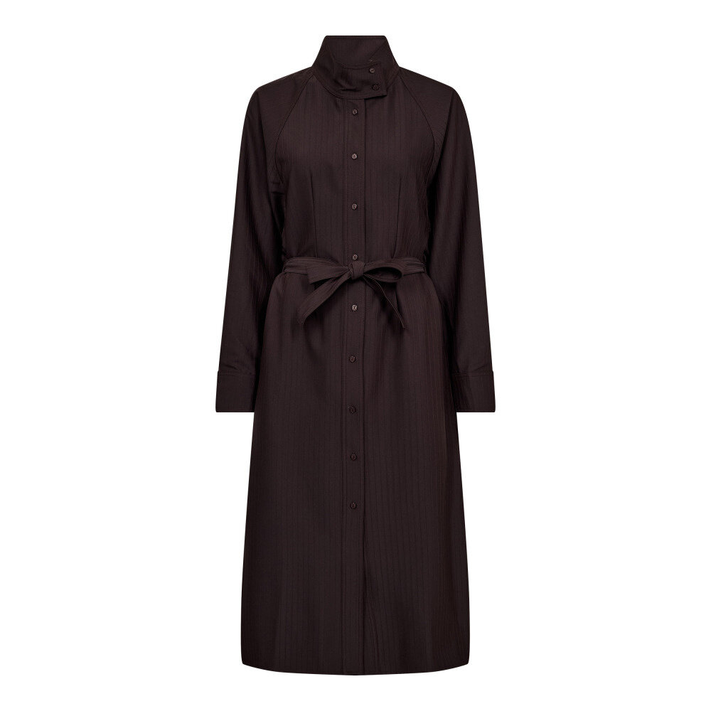 ZELLA BATWING DRESS - DARK BROWN co'couture ZELLA BATWING DRESS - DARK BROWN