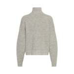 MEILANI GYTTA ZIP PULLOVER - WARM GREY MEILANI GYTTA ZIP PULLOVER - WARM GREY