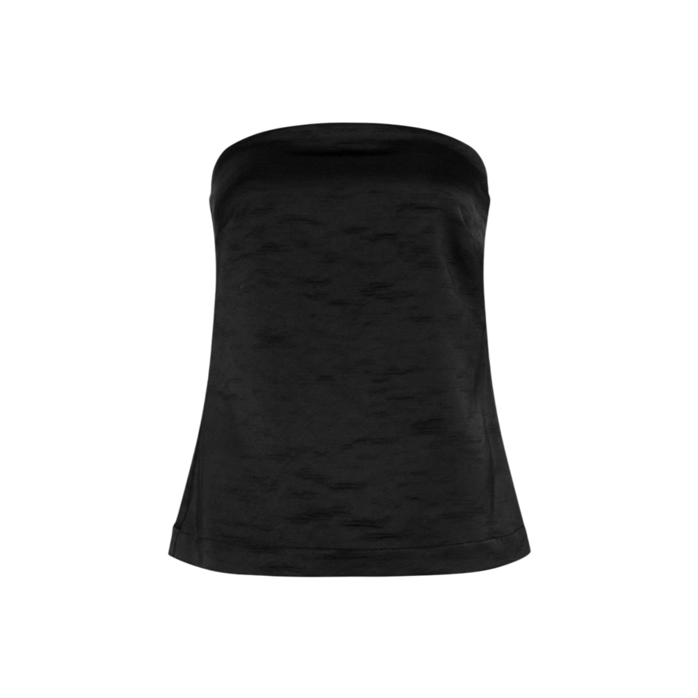 SPENCER STRAPLESS TOP - BLACK SPENCER STRAPLESS TOP - BLACK