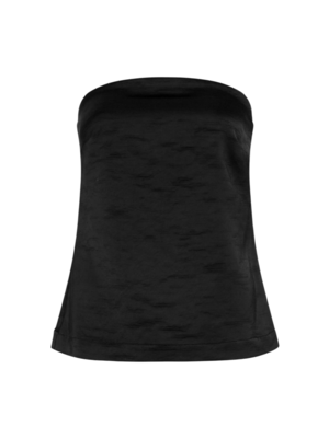 SPENCER STRAPLESS TOP - BLACK SPENCER STRAPLESS TOP - BLACK