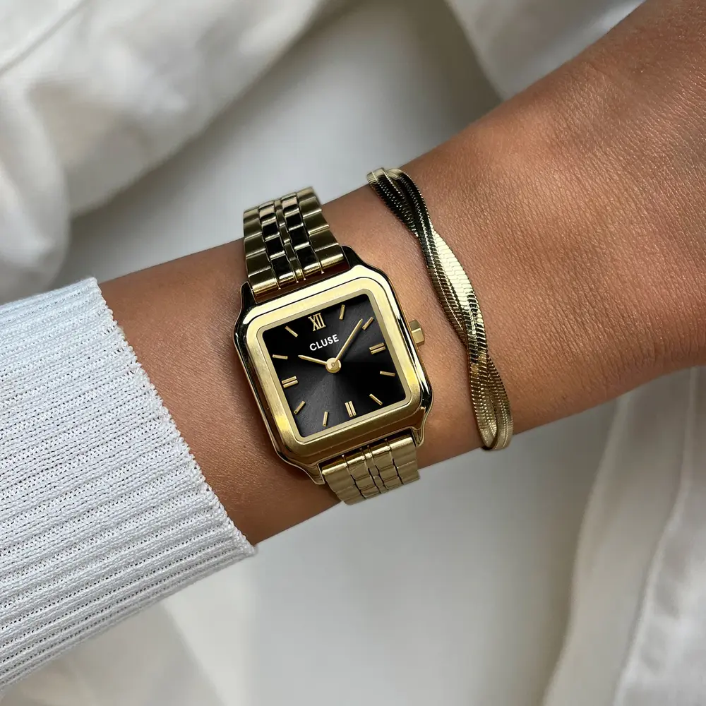 GIFT BOX GRACIEUSE PETITE WATCH - GOLD/BLACK Cluse GIFT BOX GRACIEUSE PETITE WATCH - GOLD/BLACK