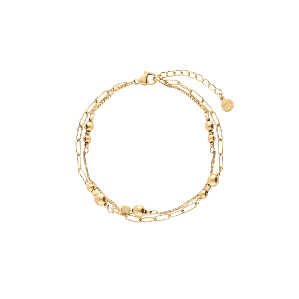 MIDNIGHT BRACELET WITH DOTS - GOLD My Jewellery MIDNIGHT BRACELET WITH DOTS - GOLD