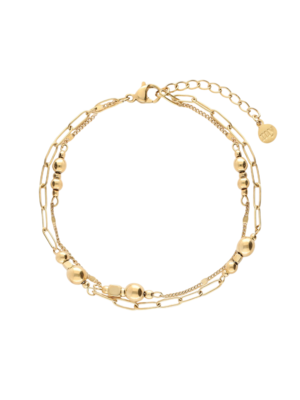 My Jewellery MIDNIGHT BRACELET WITH DOTS - GOLD My Jewellery MIDNIGHT BRACELET WITH DOTS - GOLD