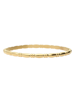 My Jewellery MIDNIGHT BANGLE BAMBOO LOOK - GOLD My Jewellery MIDNIGHT BANGLE BAMBOO LOOK - GOLD