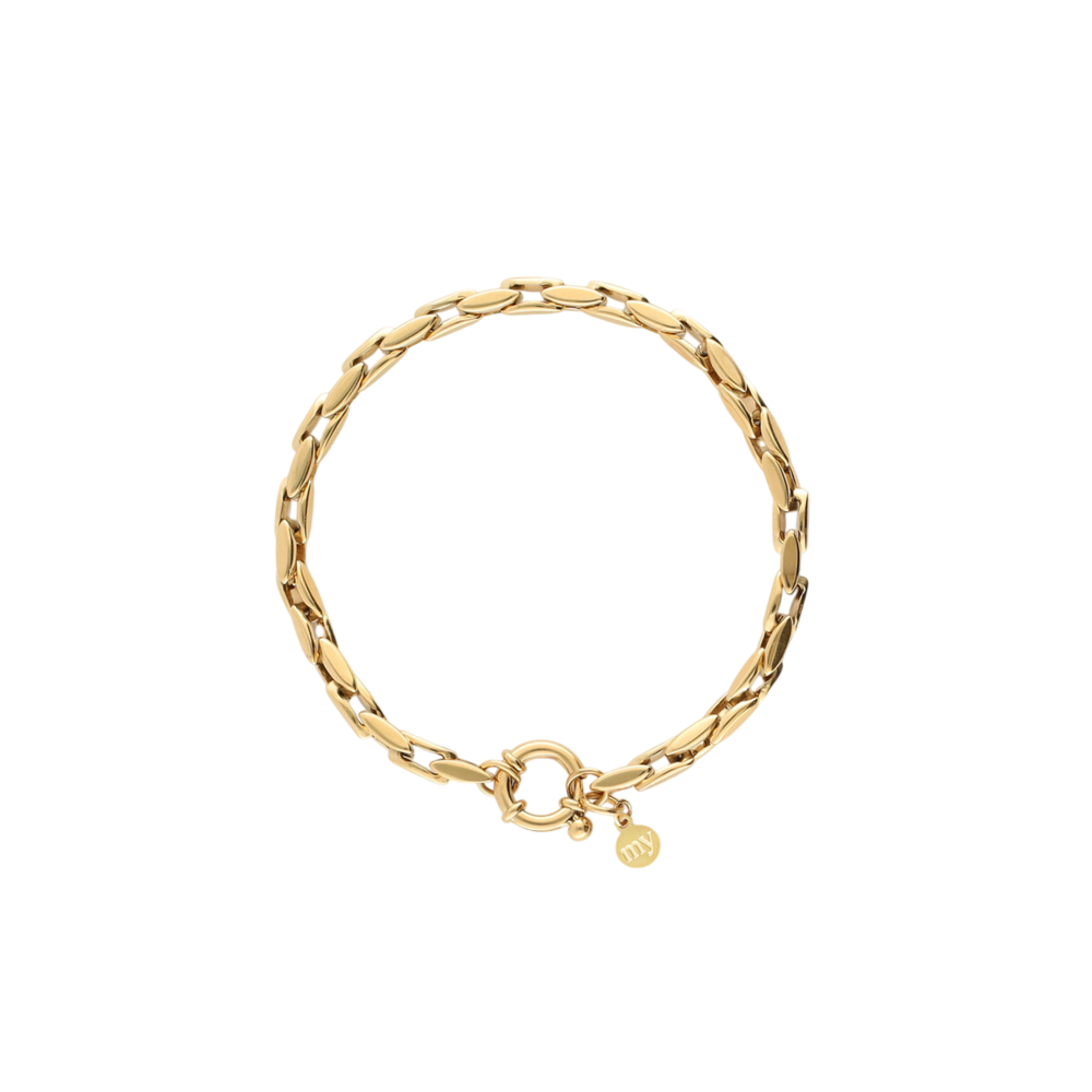 MIDNIGHT BRACELET WITH LOCK - GOLD My Jewellery MIDNIGHT BRACELET WITH LOCK - GOLD