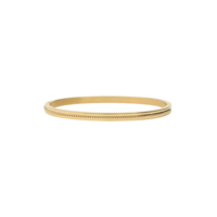 MIDNIGHT BANGLE MET STRUCTUUR - GOLD