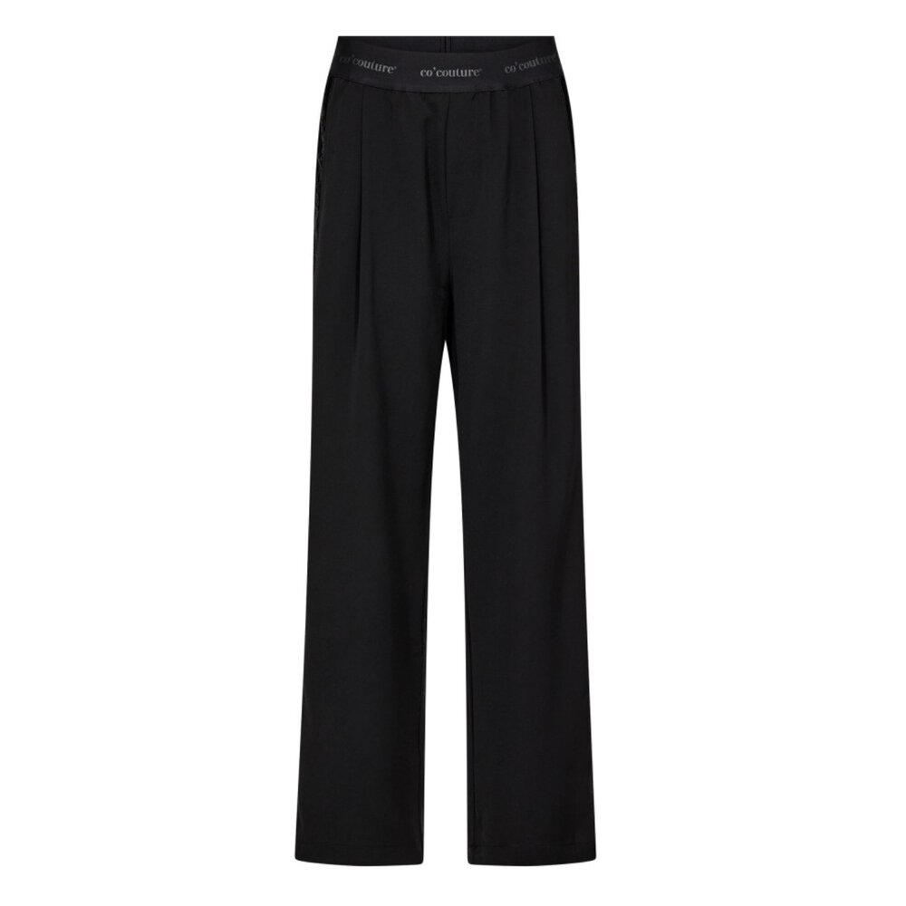 AMINA LOGO SHIMMER PANTS - BLACK co'couture AMINA LOGO SHIMMER PANTS - BLACK