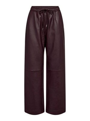 co'couture PHOEBE PULL ON PANTS - DARK BROWN co'couture PHOEBE PULL ON PANTS - DARK BROWN