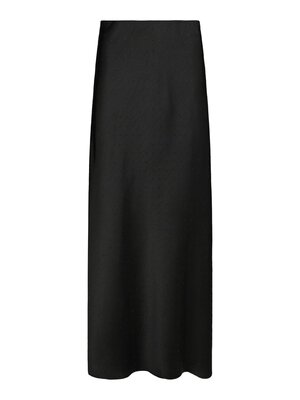 Neo Noir VISO HEAVY SATEEN BEDAZ SKIRT - BLACK