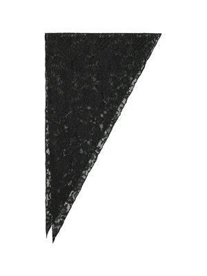 Neo Noir SERINA LACE SCARF - BLACK