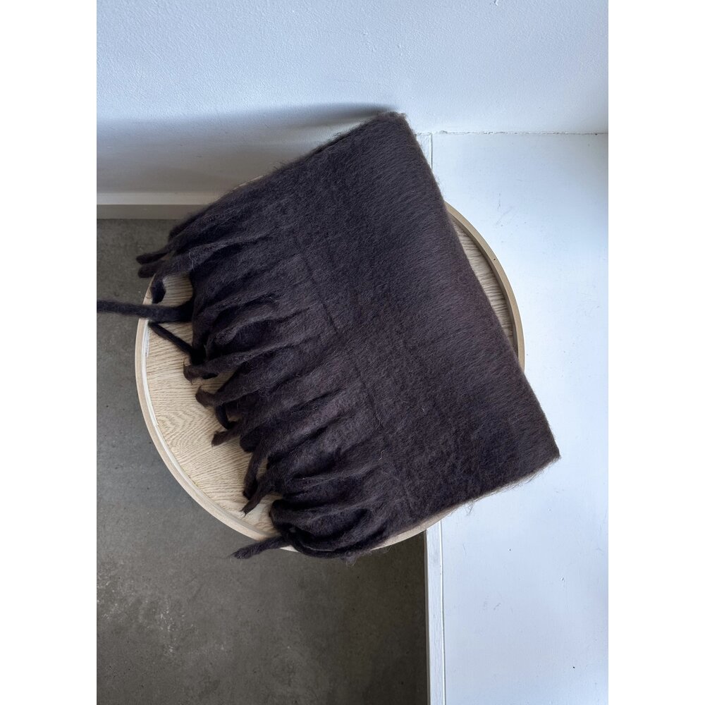 KYRA SCARF - BROWN LOTZ & LOT KYRA SCARF - BROWN