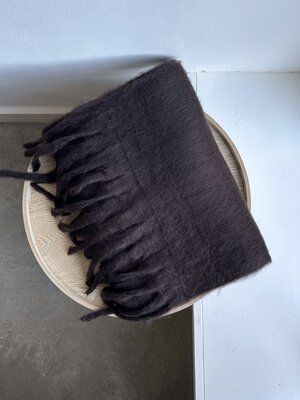 LOTZ & LOT KYRA SCARF - BROWN LOTZ & LOT KYRA SCARF - BROWN